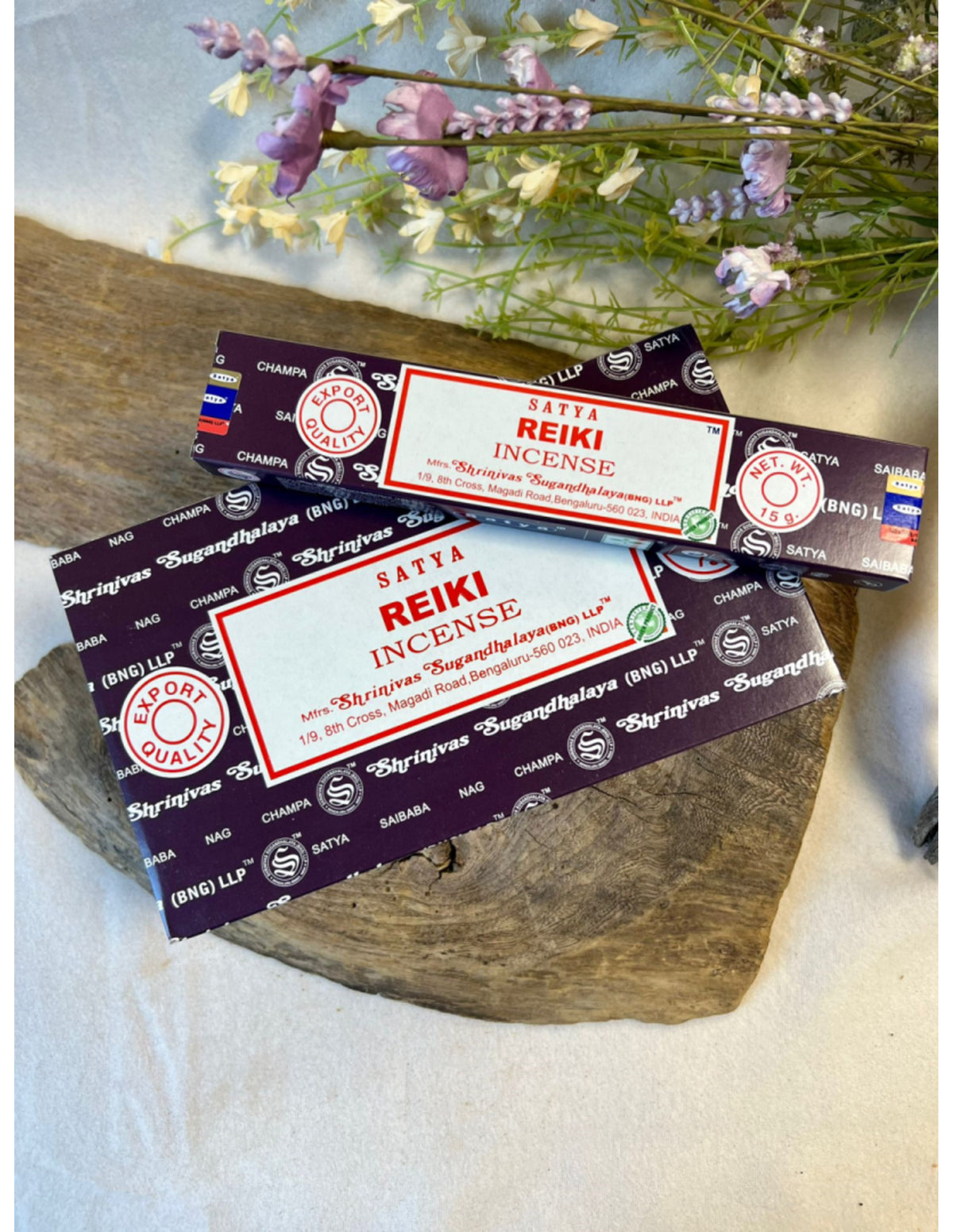 Reiki wierook 15 grams Satya - doos van 12 st.