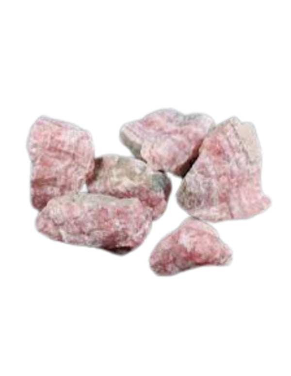 Rhodochrosiet ruwe edelsteen brokje 10-30 gram