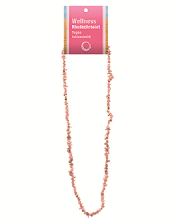 Rhodochrosiet edelsteen splitketting