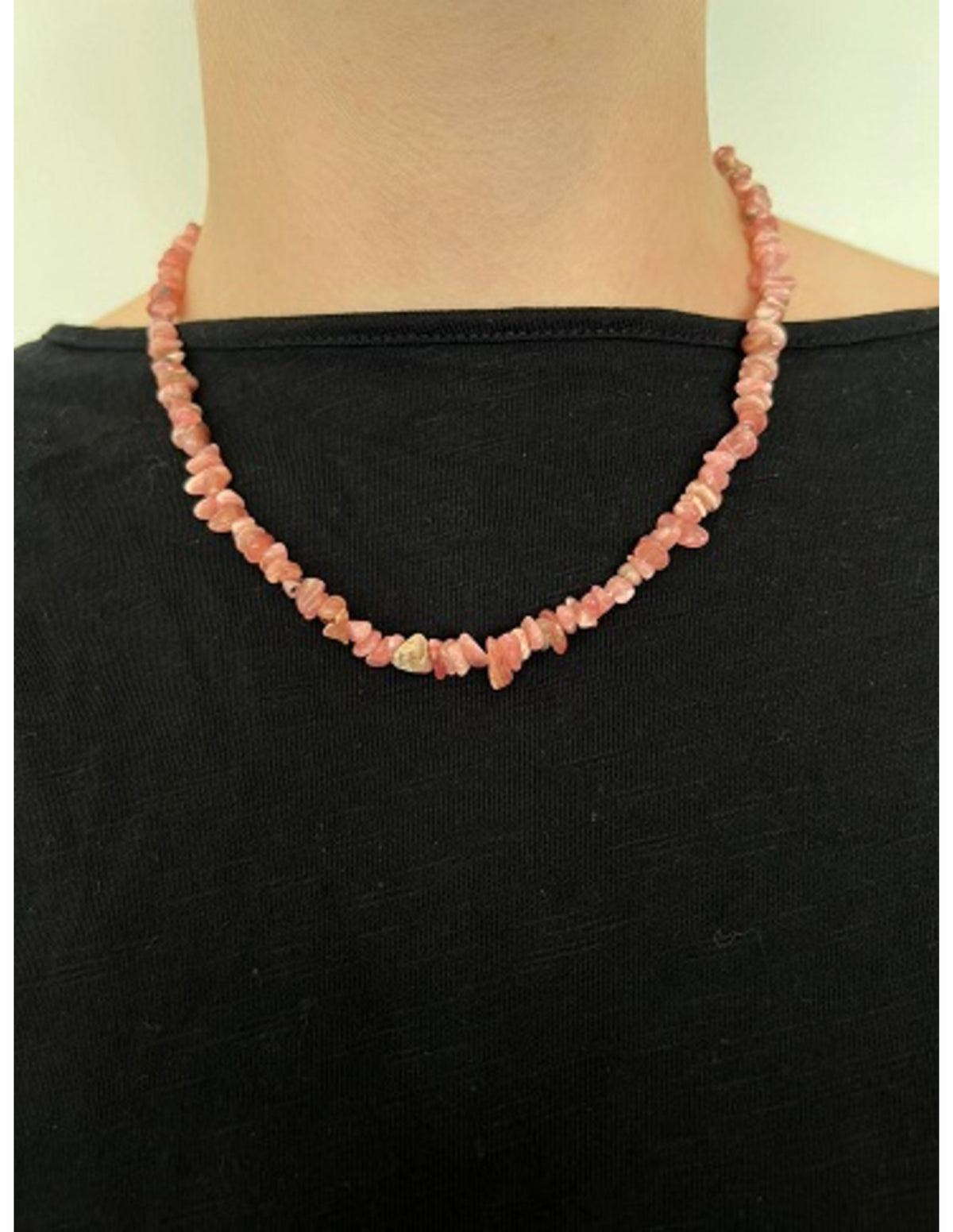 Rhodochrosiet splitketting