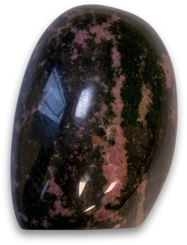 Rhodoniet edelsteen sculptuur nr.04