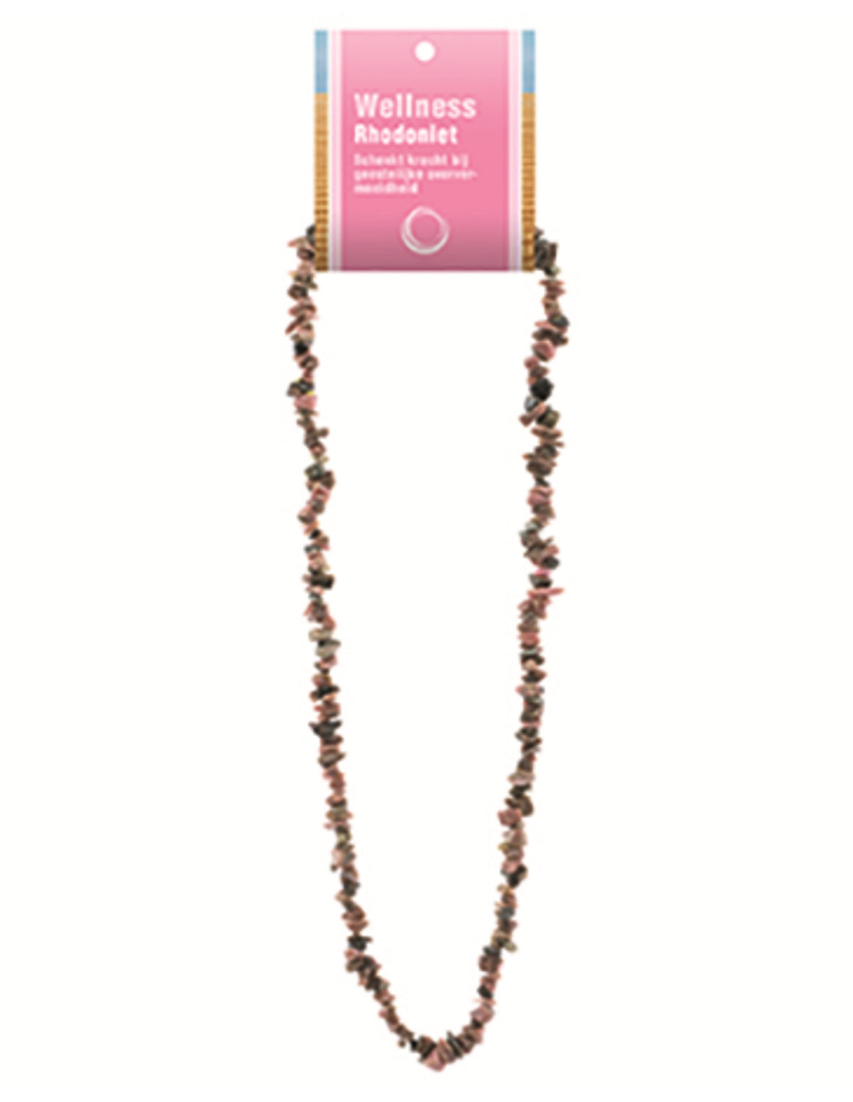 Rhodoniet splitketting + kaart
