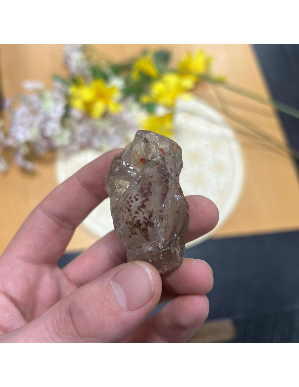Rookkwarts Brazilië 250 gr. ruwe brokjes