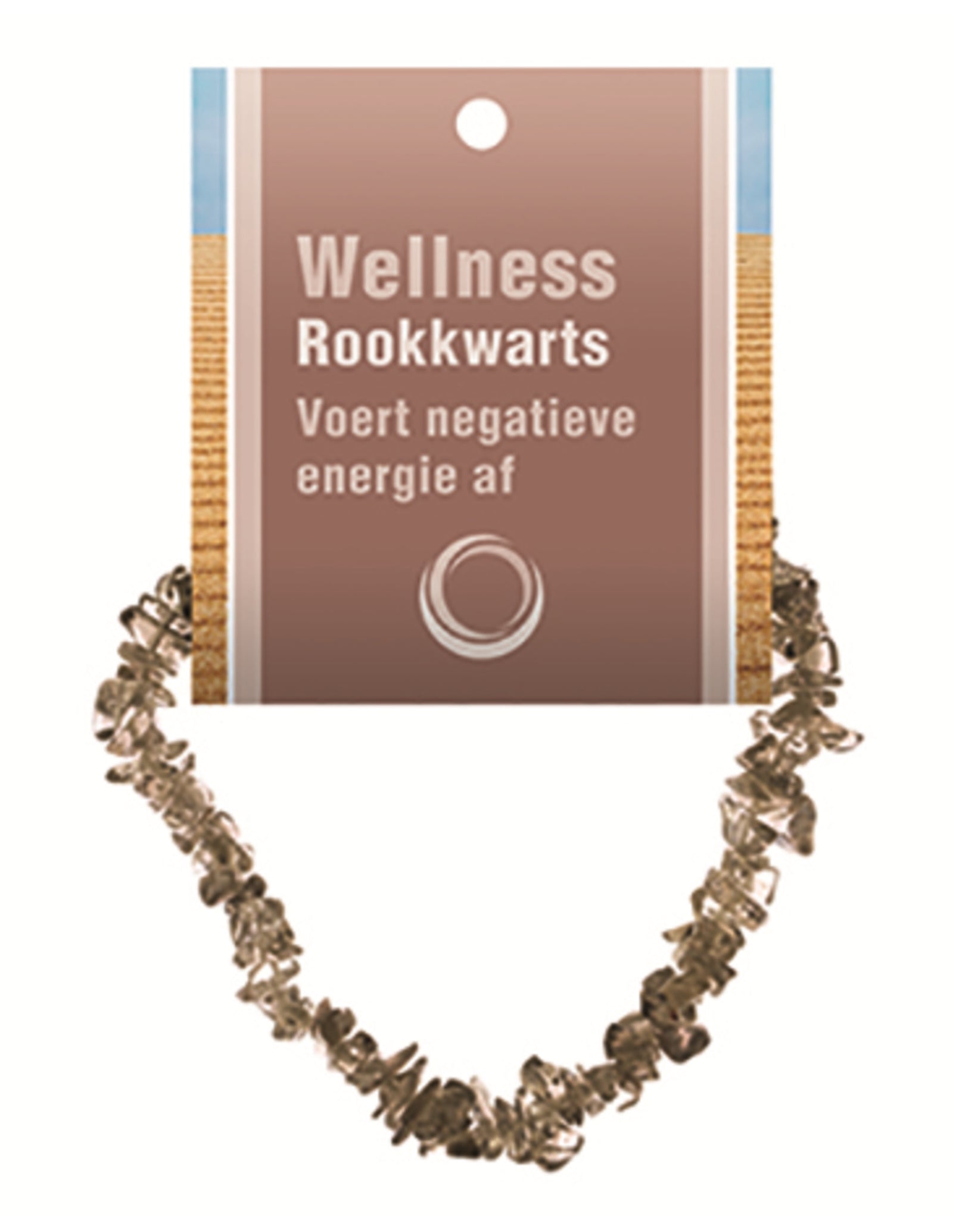 Rookkwarts splitarmband + kaart