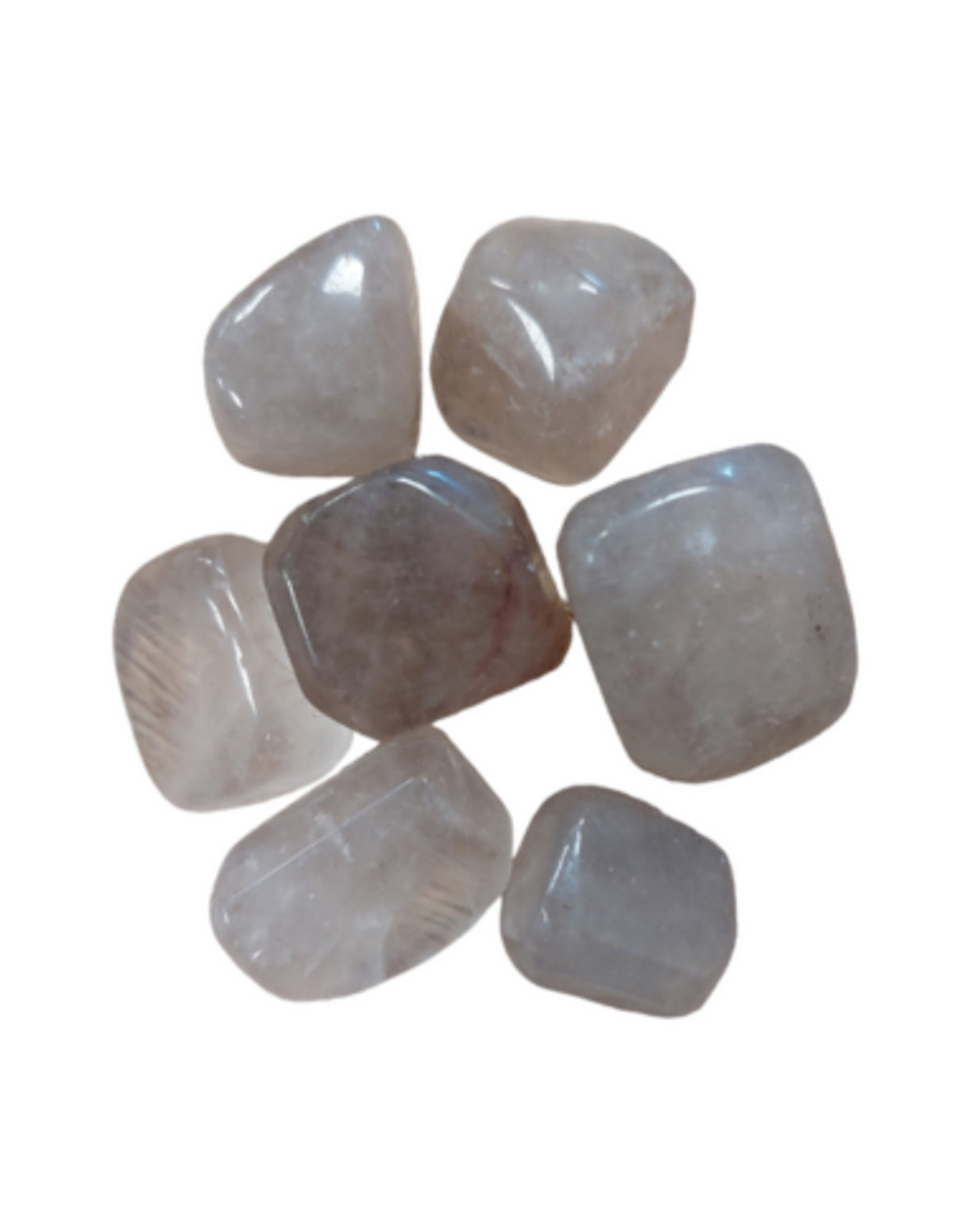 Rookkwarts trommelstenen 250 gr. (mt3)