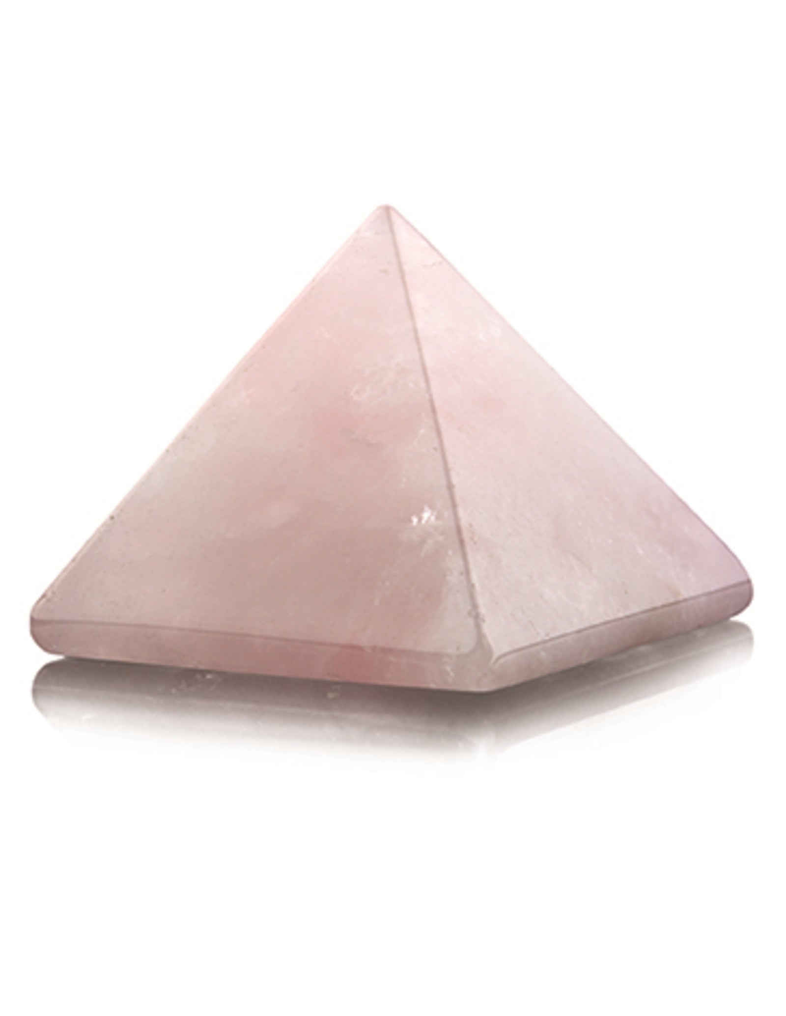 Roze kwarts 35 mm edelsteen piramide