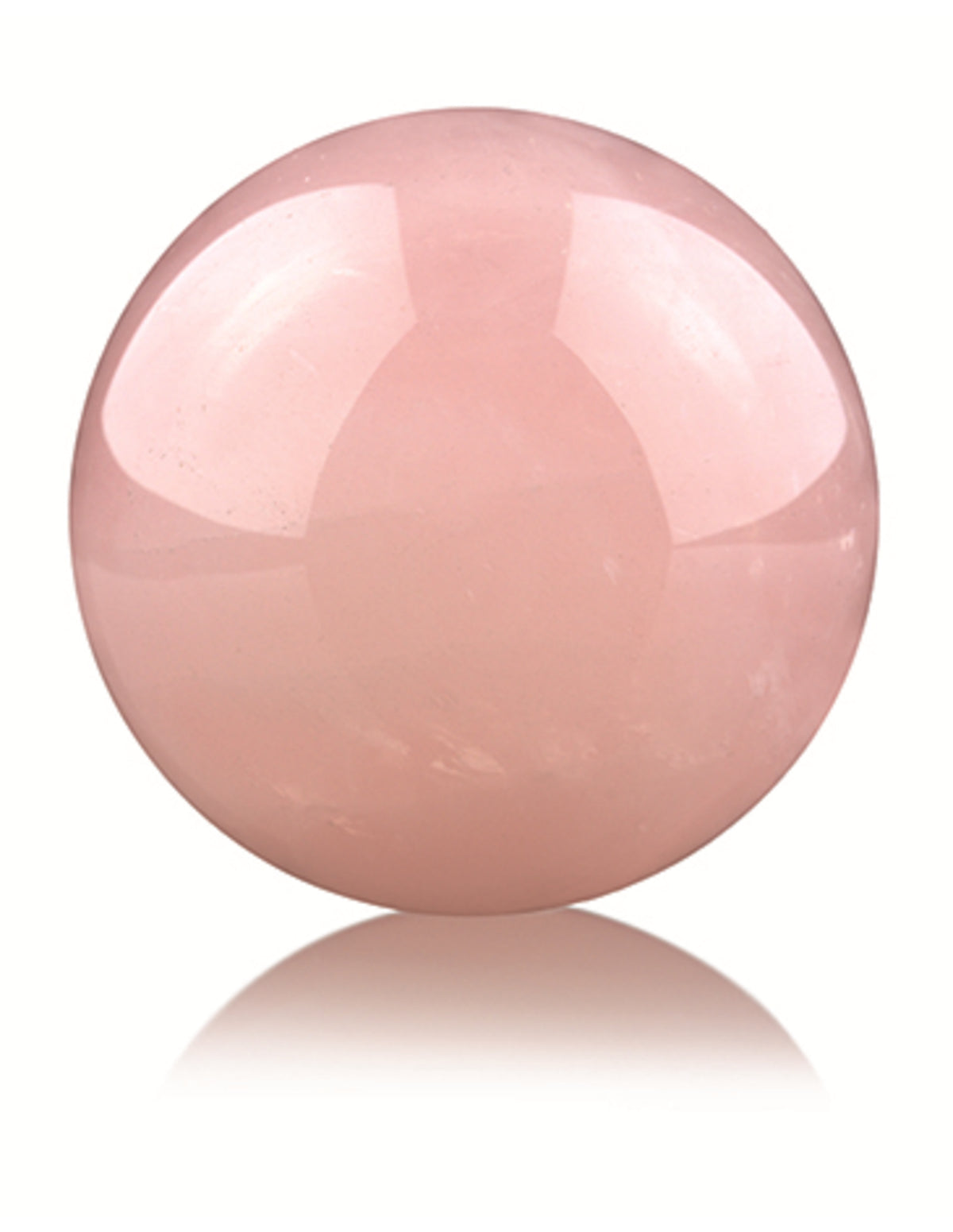 Roze kwarts 7 cm edelsteen bol