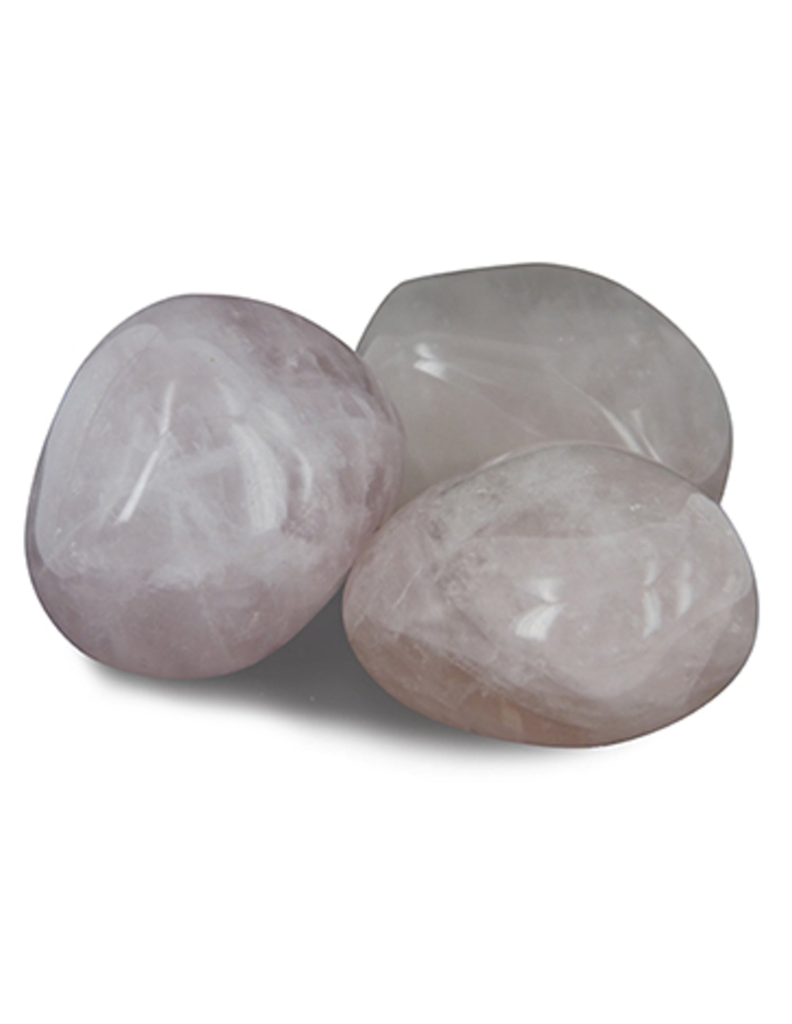 Roze kwarts B trommelstenen 250 gr. (mt3)