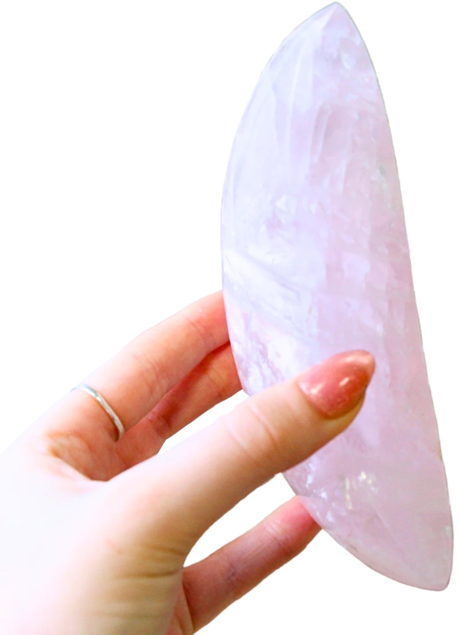 Roze kwarts maan nr.05