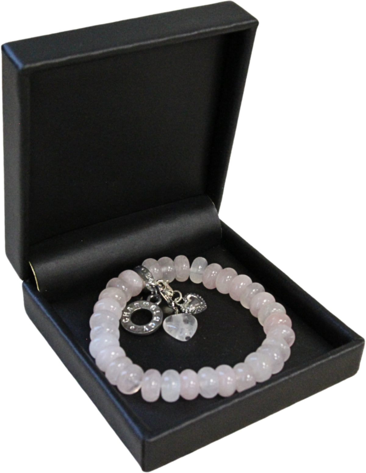 Roze kwarts Ruby Mania armband rond nr. 21