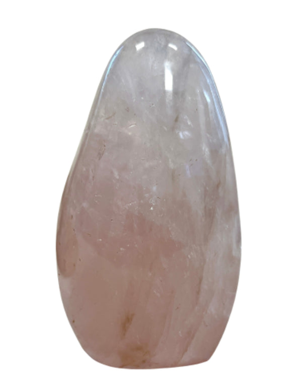 Roze kwarts edelsteen sculptuur 500-600 gram