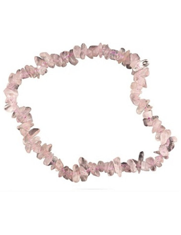 Roze kwarts edelsteen splitarmband