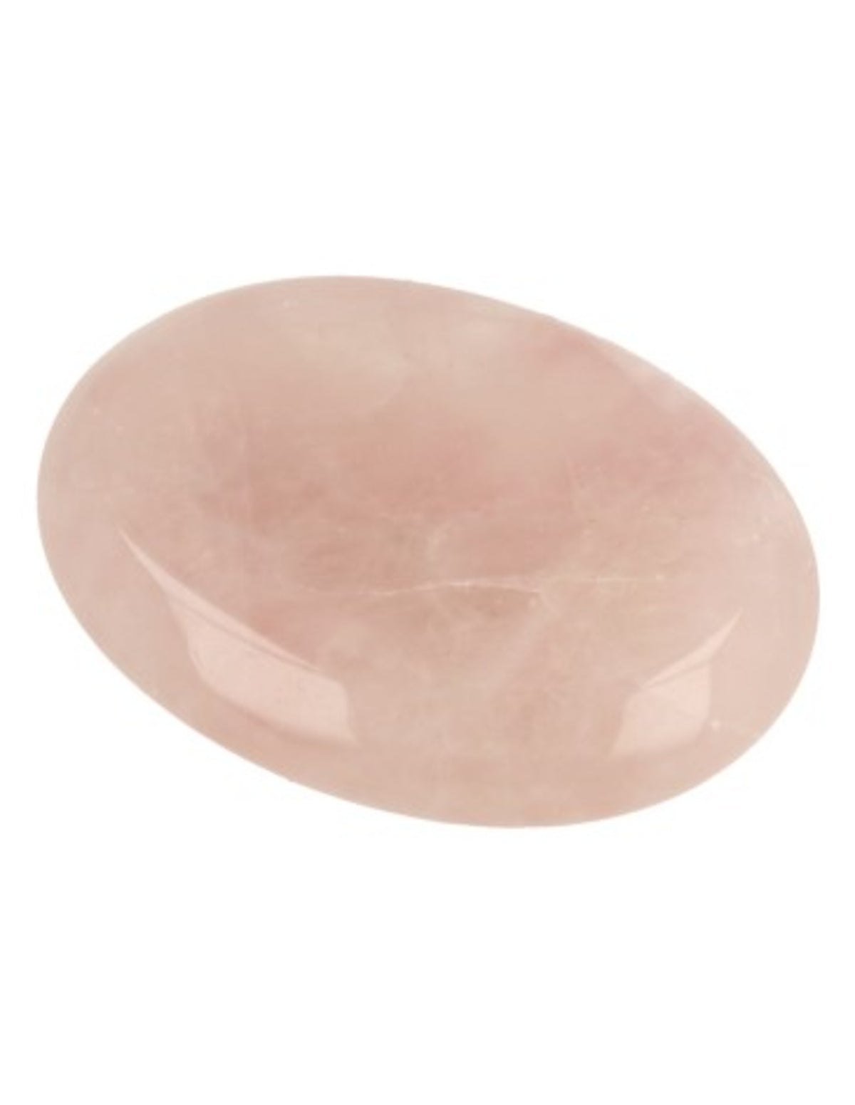 Roze kwarts zaksteen