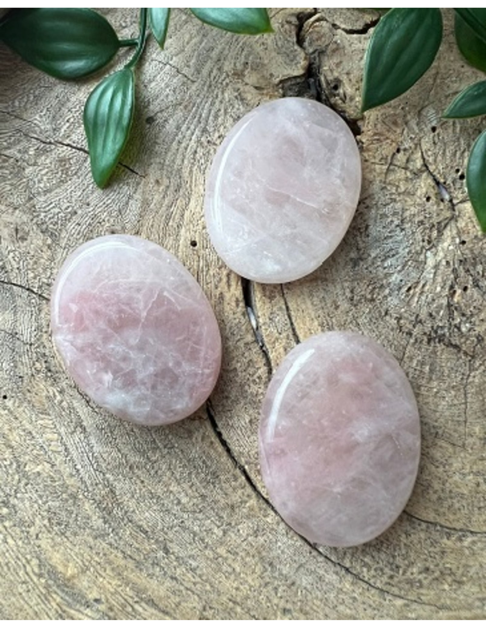 Roze kwarts zaksteen