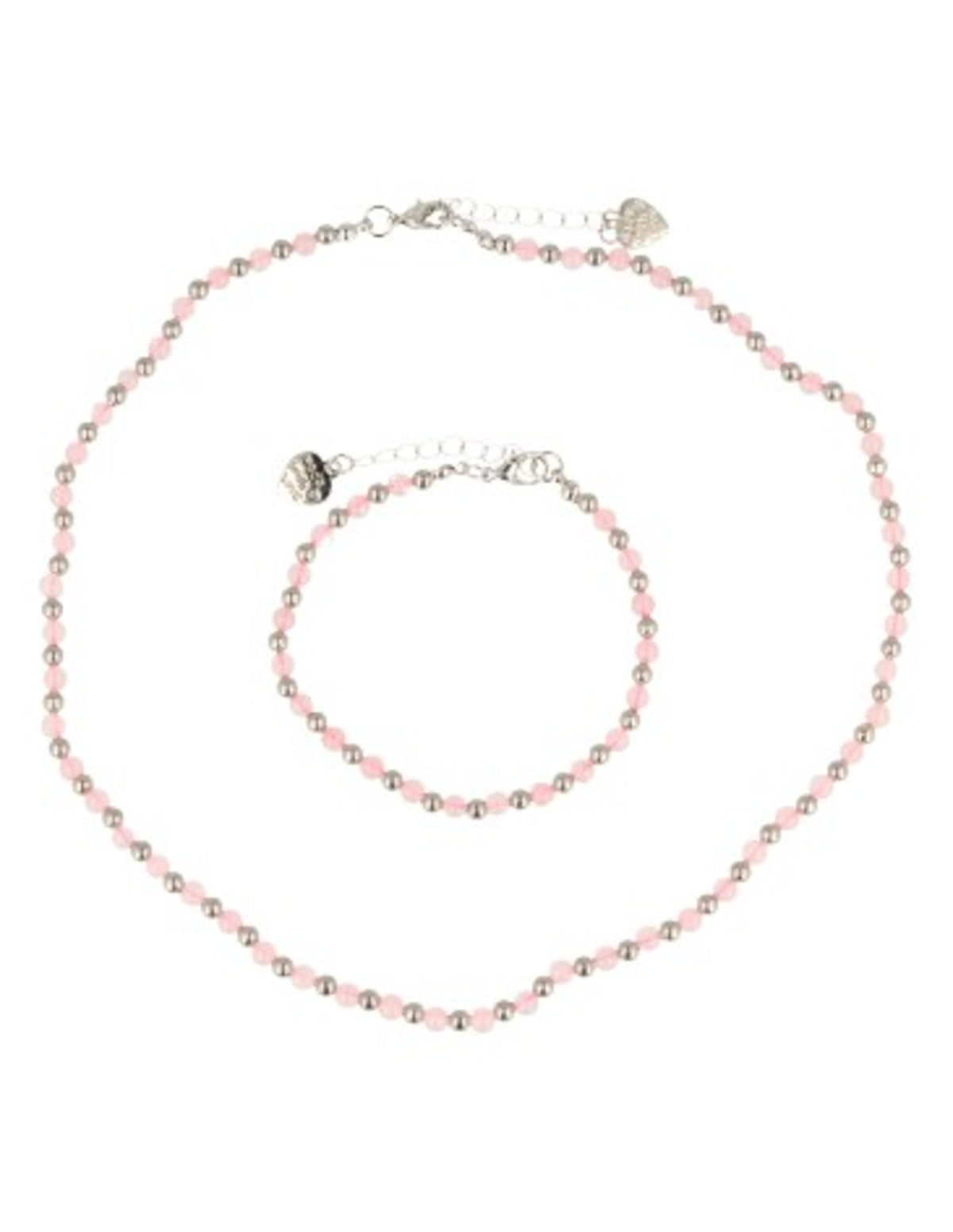 Rozenkwarts Ibiza love ketting