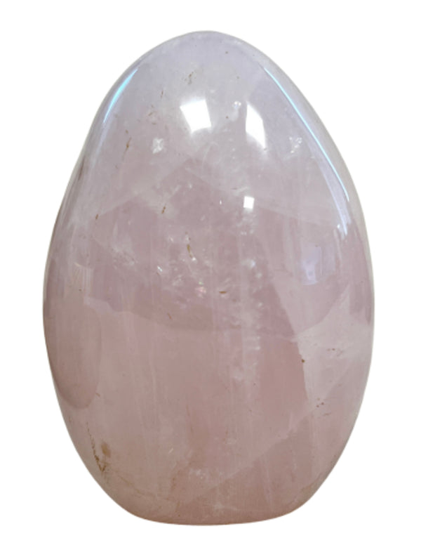 Rozenkwarts edelsteen sculptuur 900-1000 gram