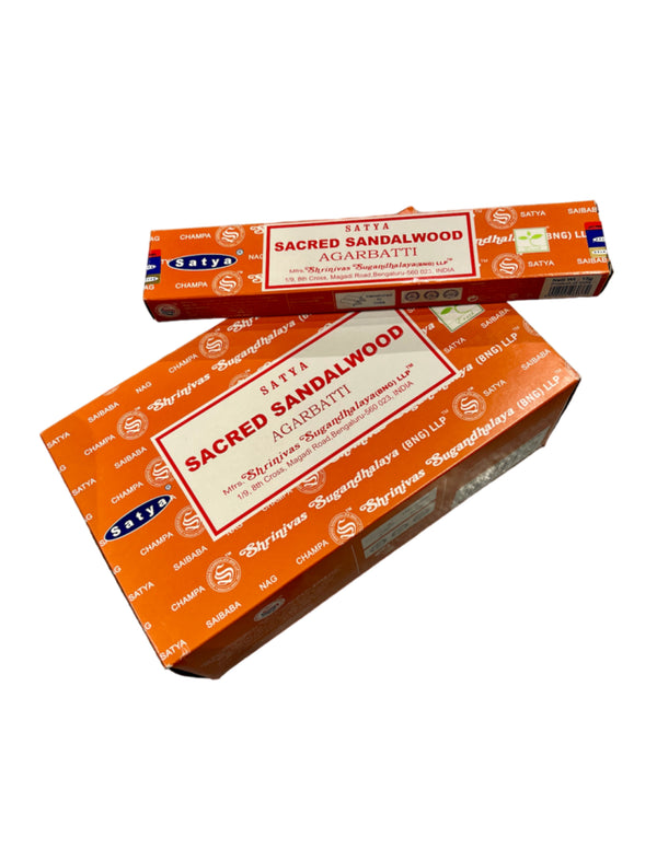 Sacred Sandalwood 15 grams Satya - doos van 12 st.