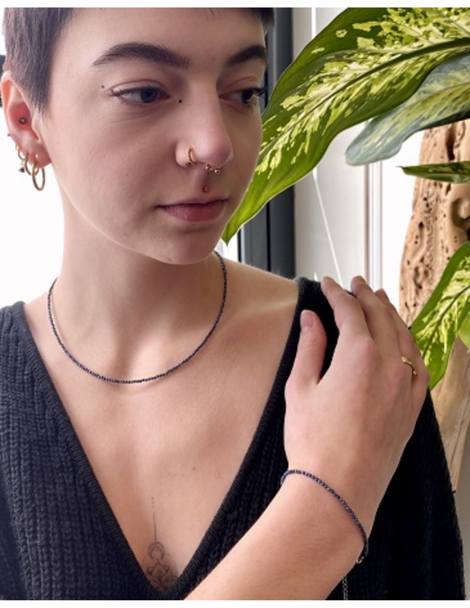 Saffier summer vibes armband