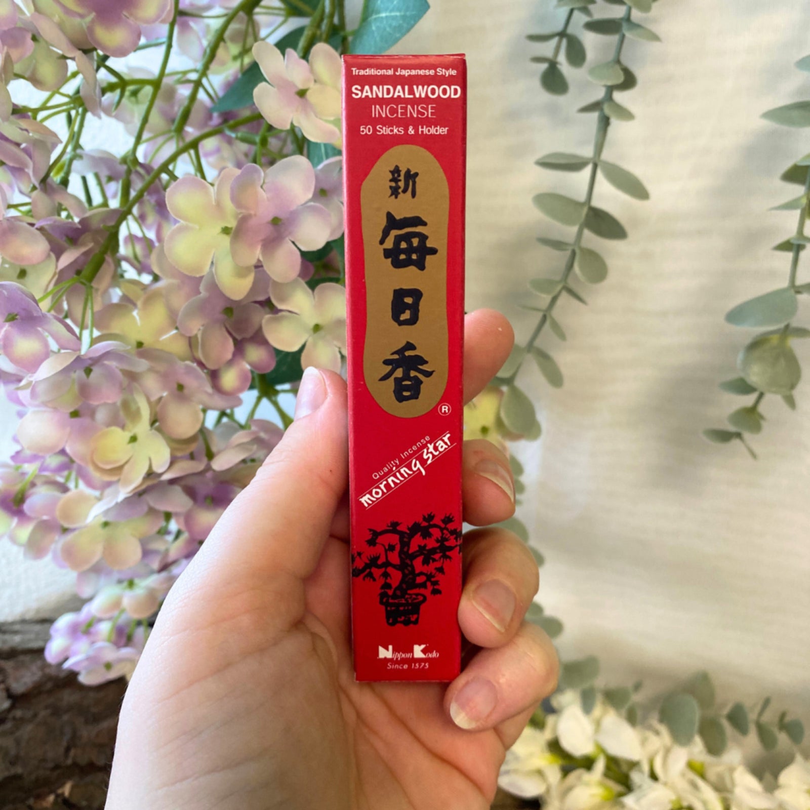 Sandalwood wierook stokjes Nippon Kodo Morning Star