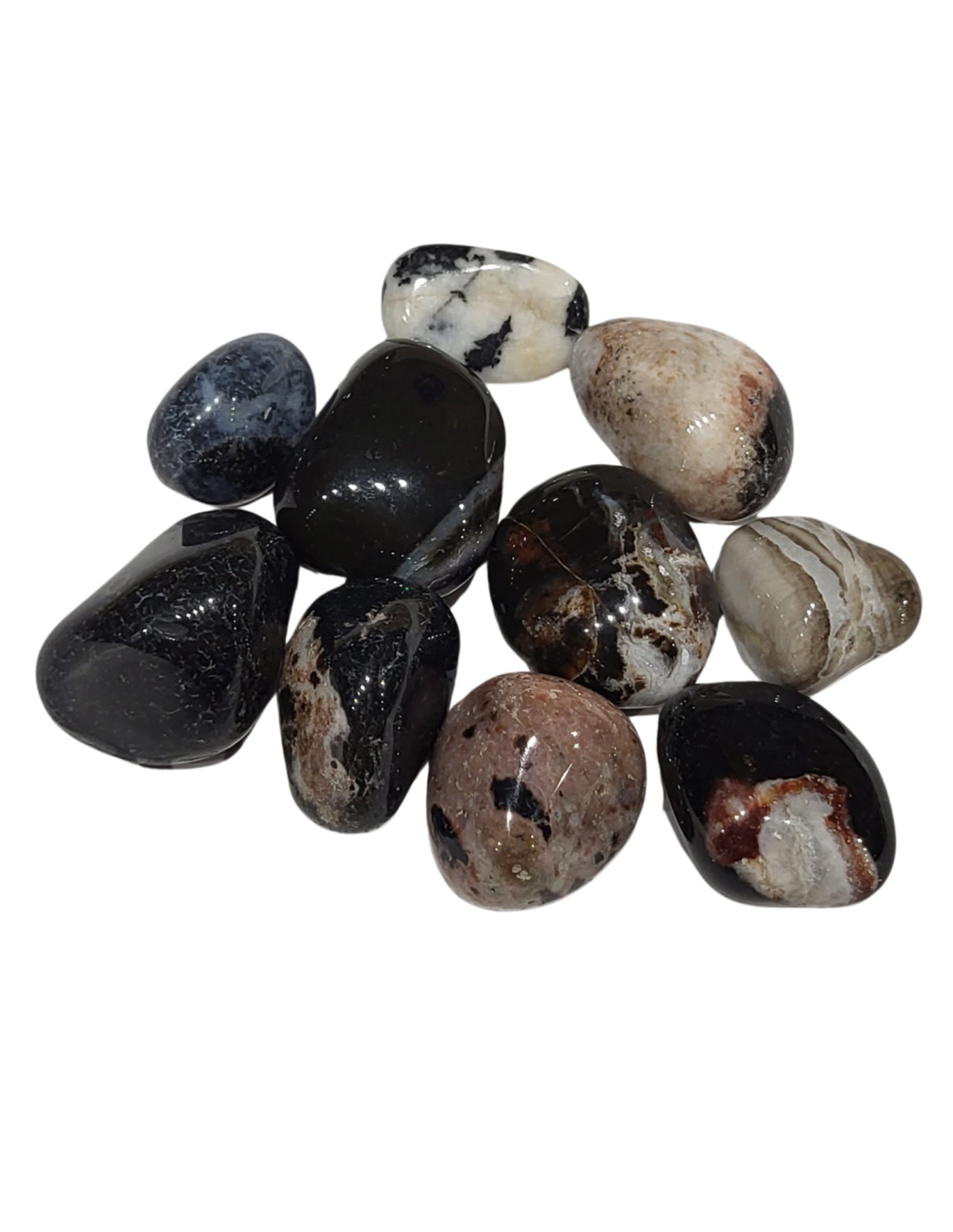Sardonyx 100 gr. trommelstenen (mt3)