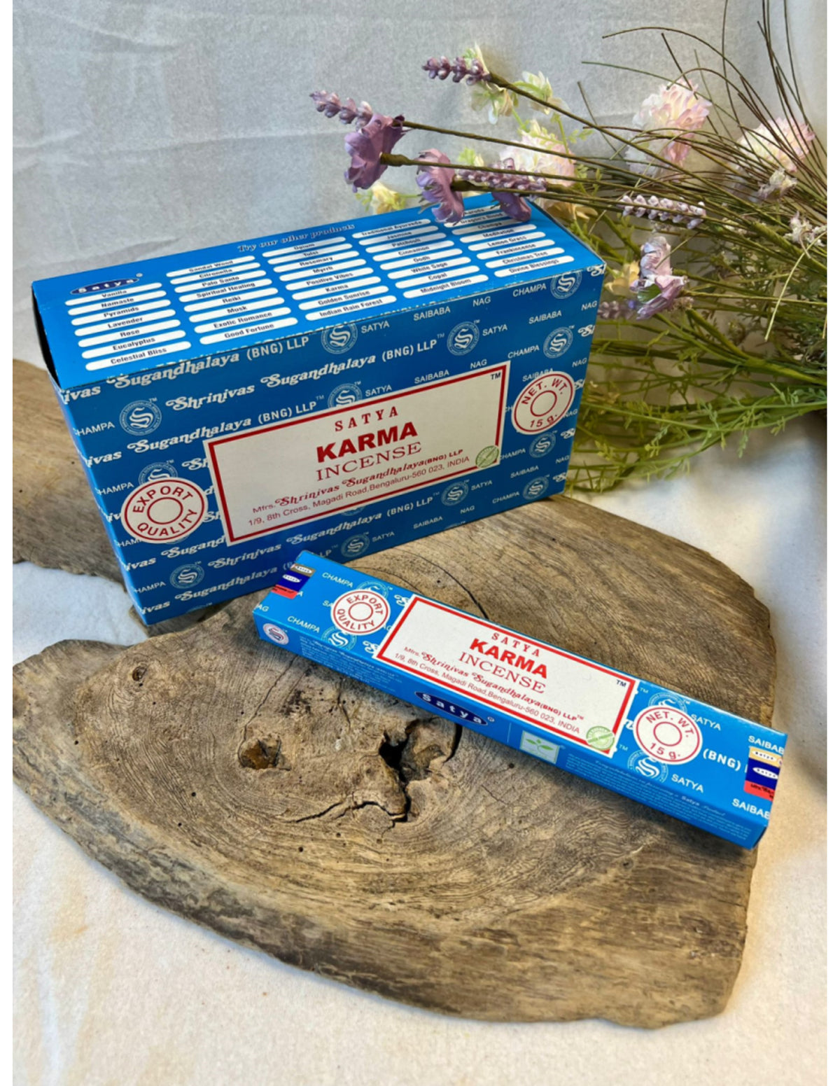 Satya Karma wierook 15 grams - doos van 12 st.