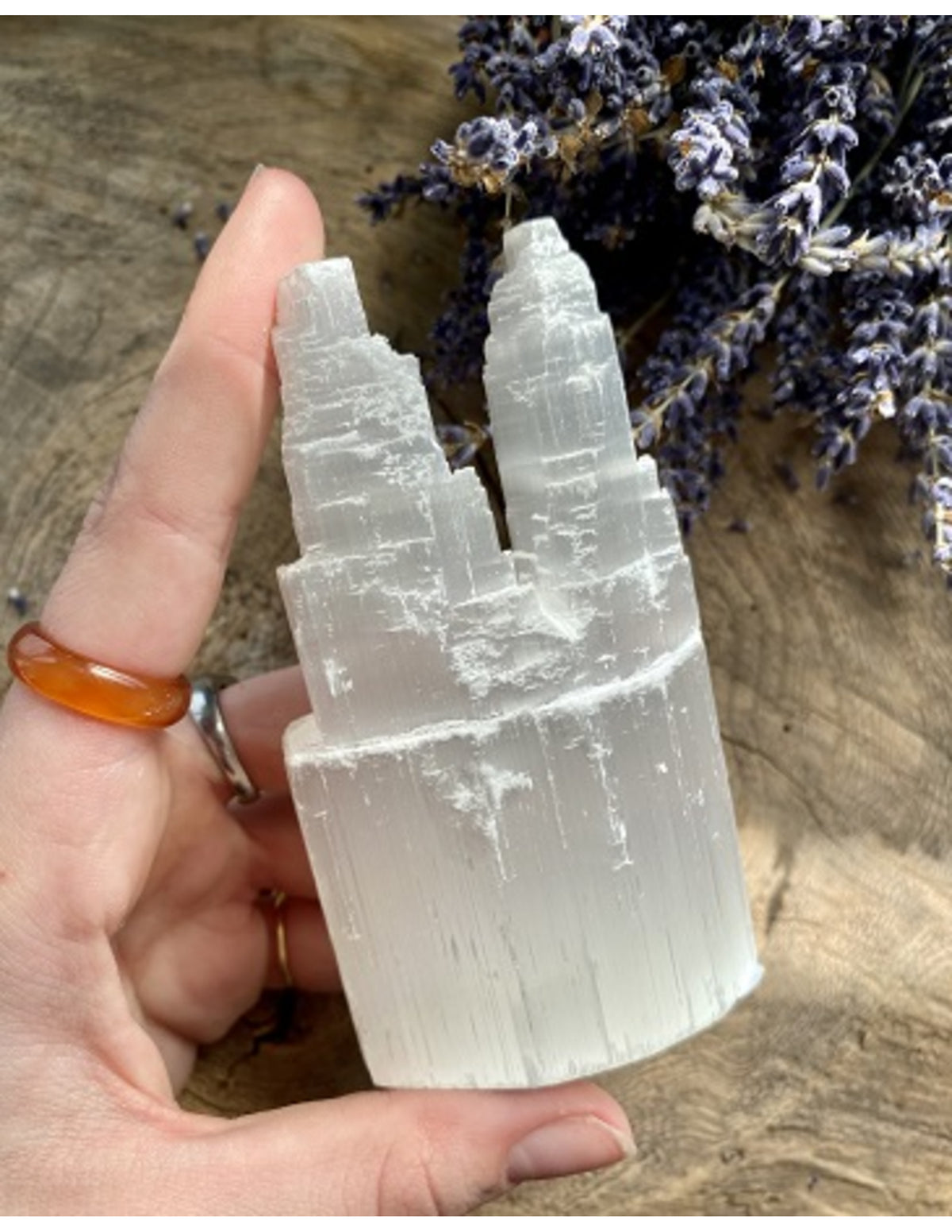 Seleniet dubbele toren 10 cm
