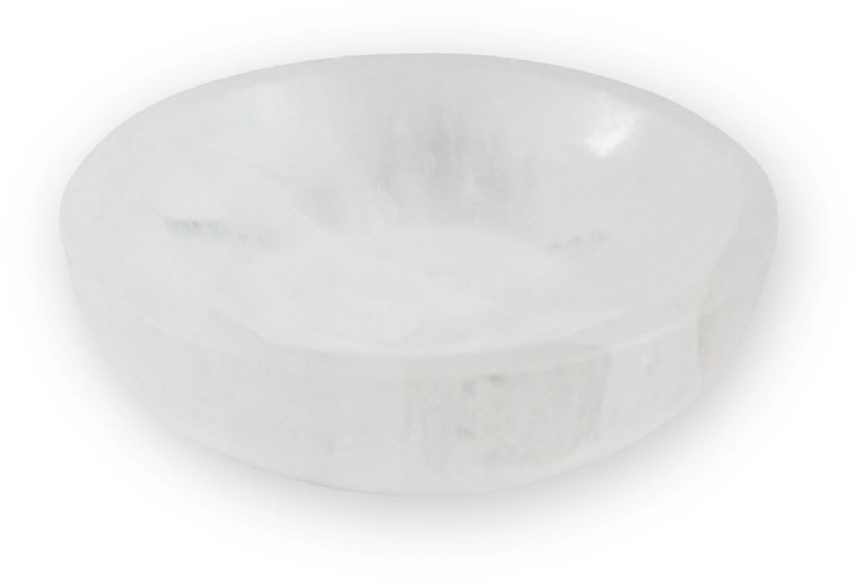 Seleniet oplaadschaal wit 10 cm