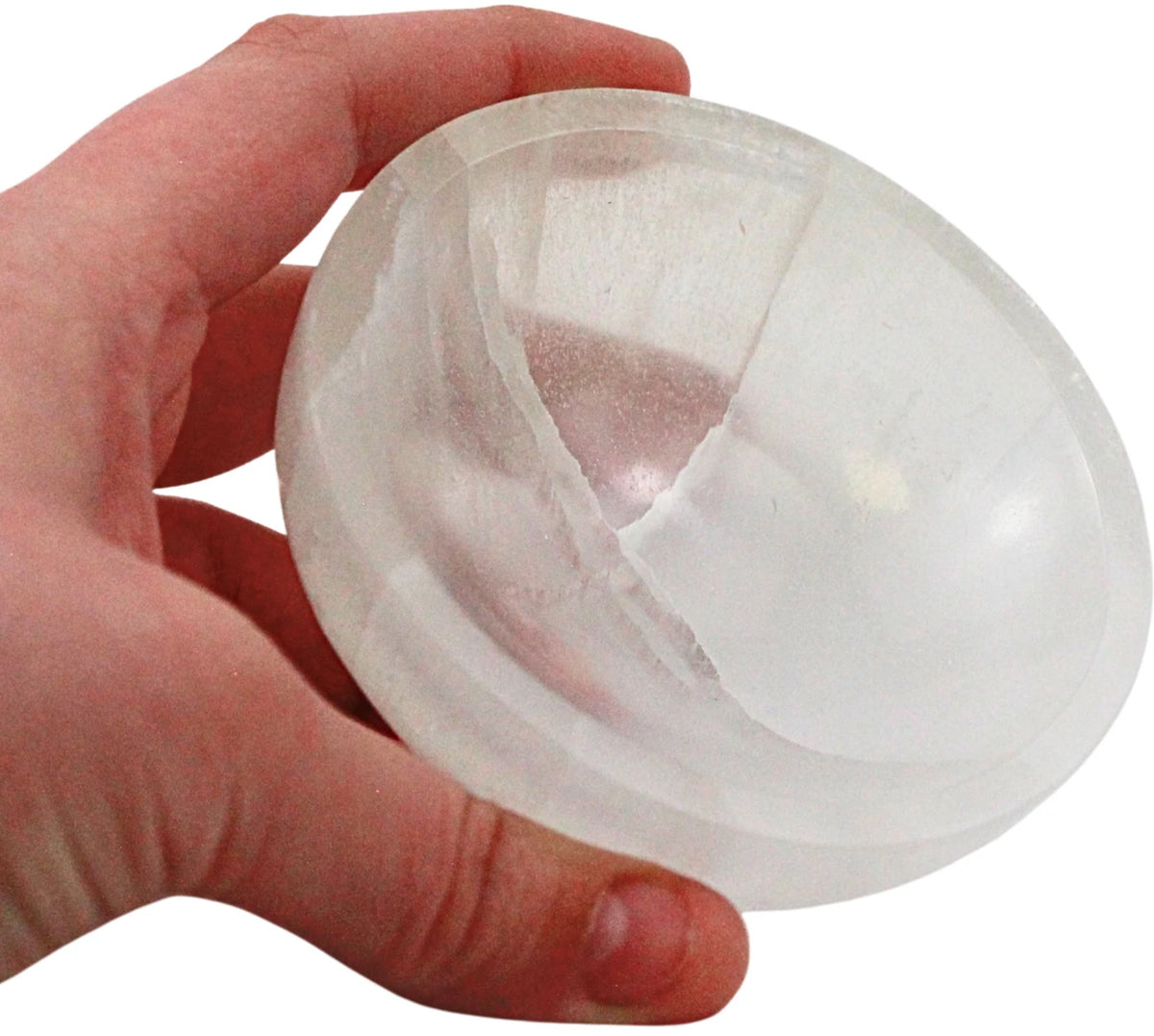 Seleniet oplaadschaal wit 8 cm