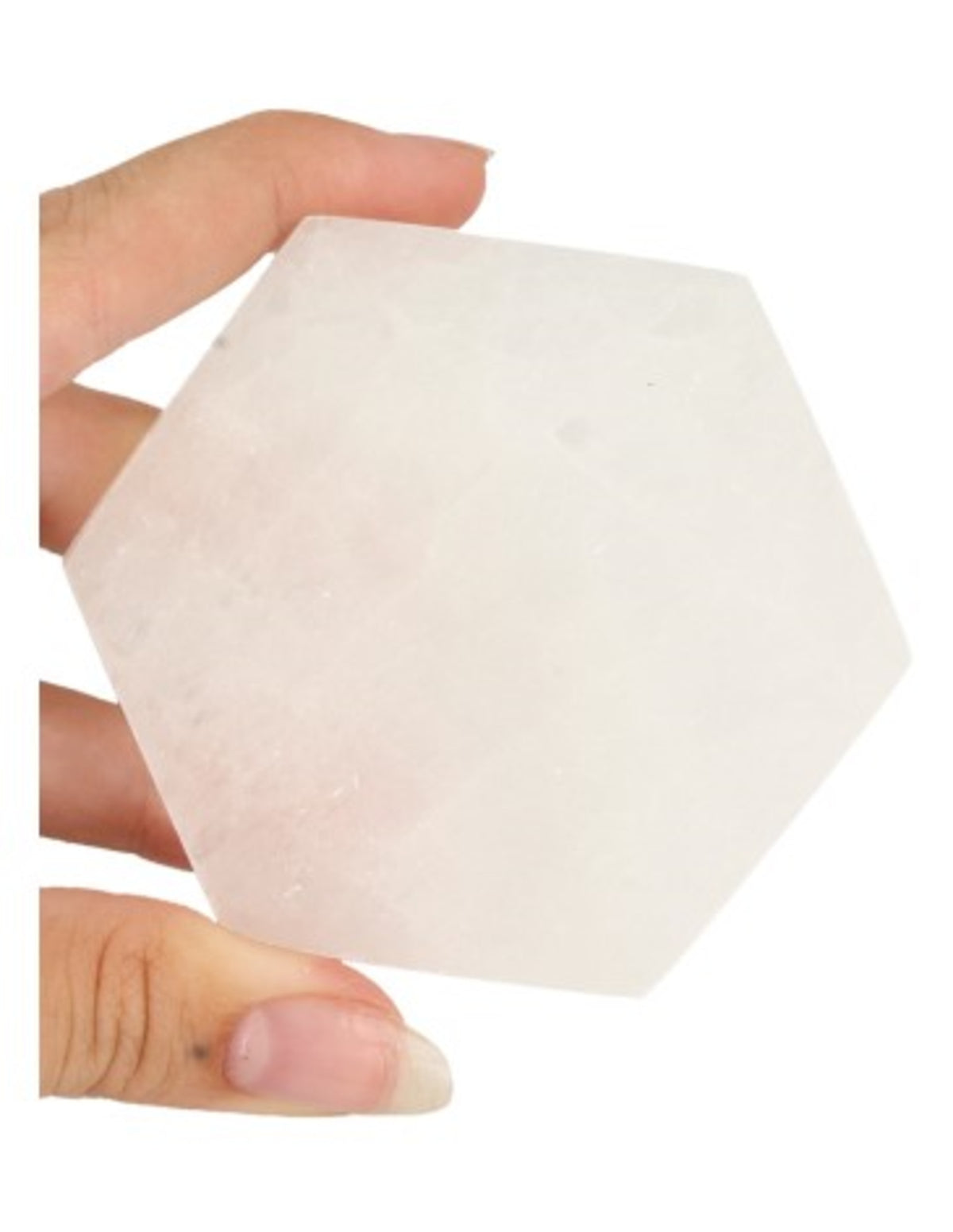 Seleniet oplaadsteen zeskant 7 cm