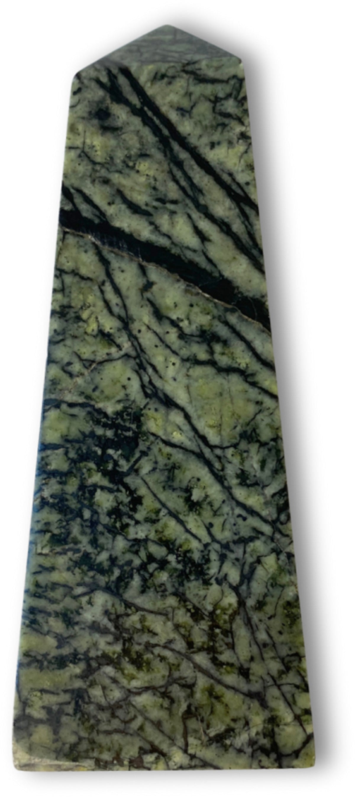 Serpentijn Jungle Jaspis Obelisk nr.18