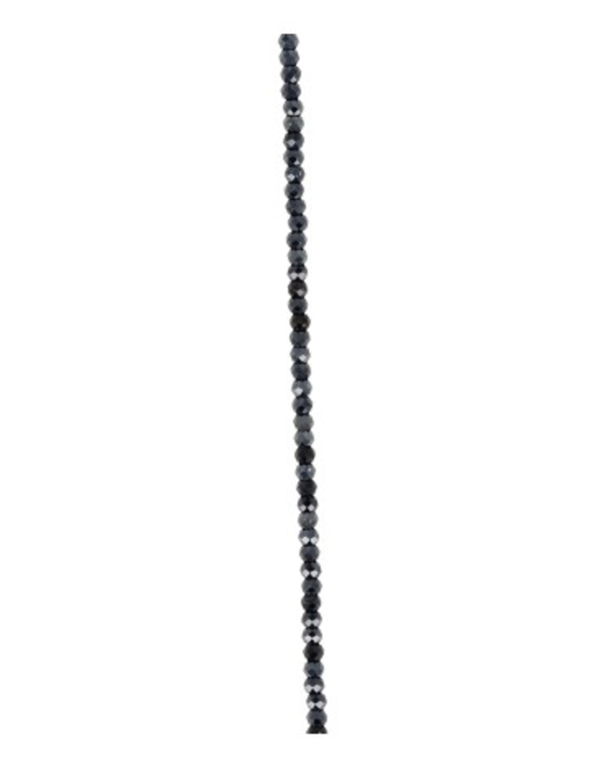 Spinel zwart met coating summer vibes ketting