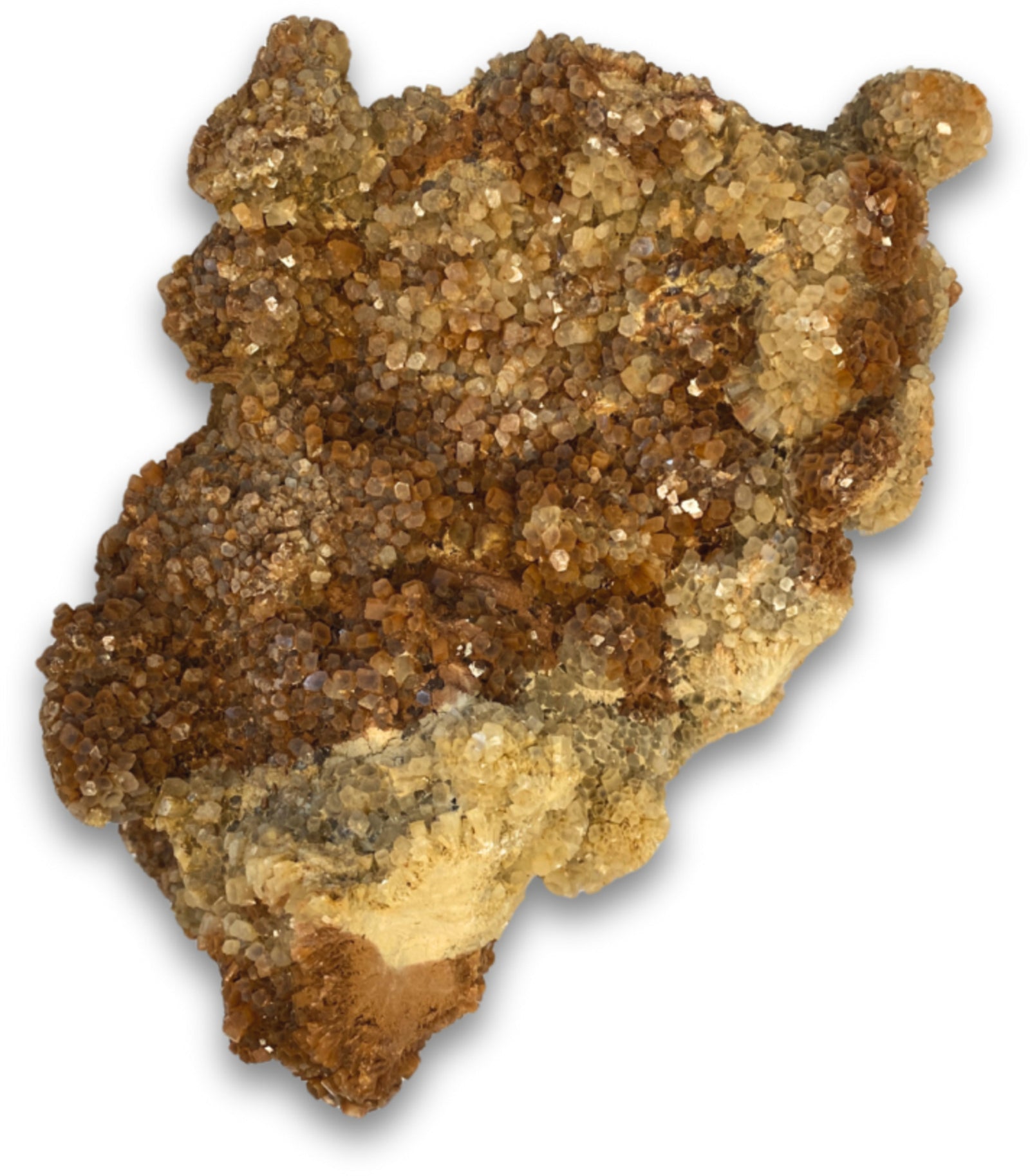 Stalactiet met Aragoniet kristallisaties ruw, p/kg