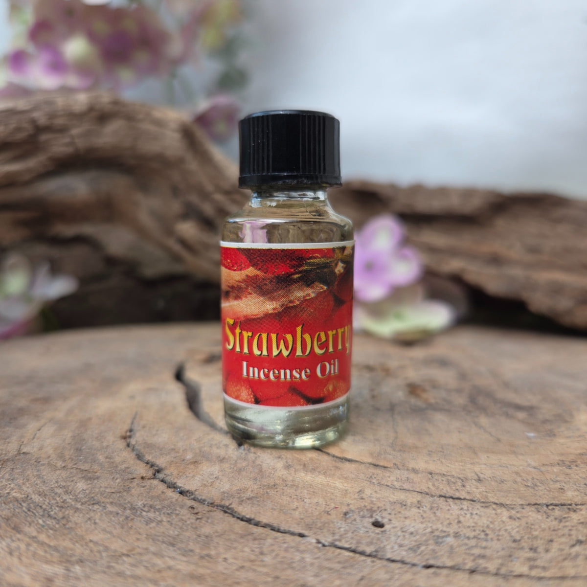 Strawberry incense oil / wierookolie (aardbei)