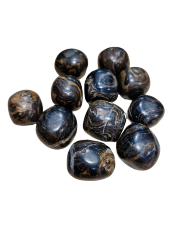 Stromatoliet edelsteen trommelstenen 250 gr. (mt3)