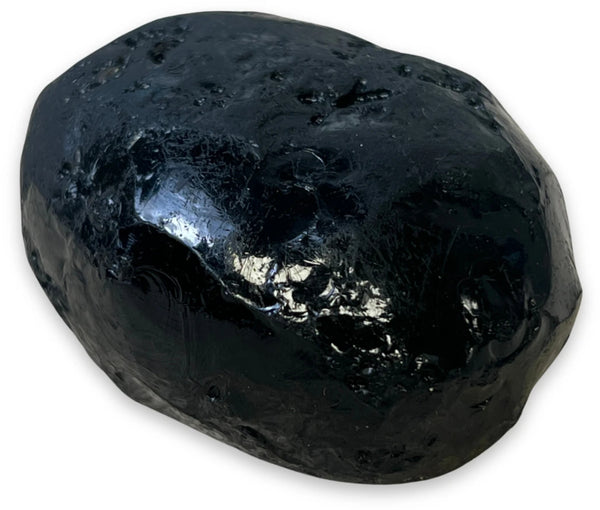 Tektiet ruwe edelsteen 150-200 gram (Indochiniet - Zwarte Moldaviet)