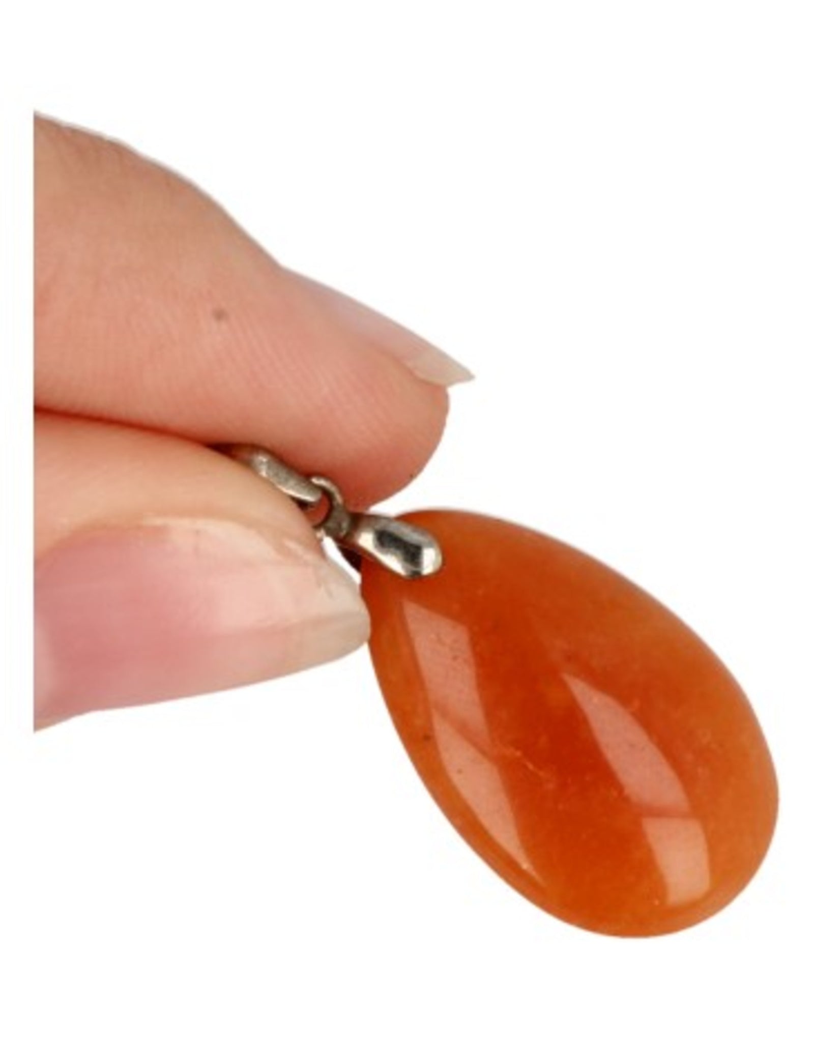 The drop of Aventurijn oranje - hanger