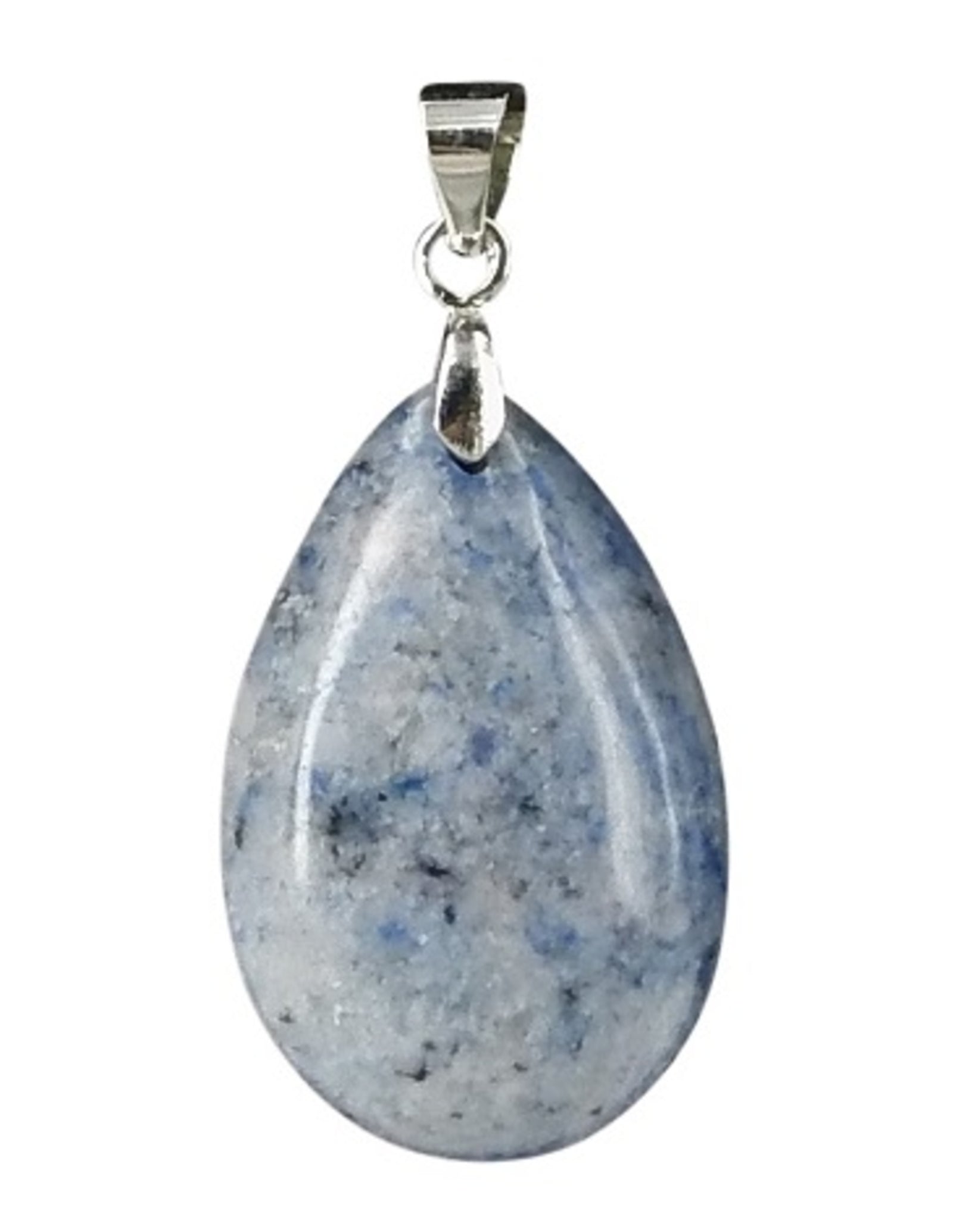 The drop of Blauwe kwarts - hanger