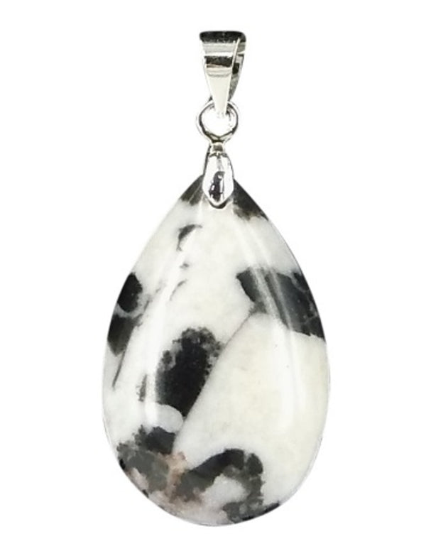 The drop of Jaspis zebra - Edelsteen Hanger