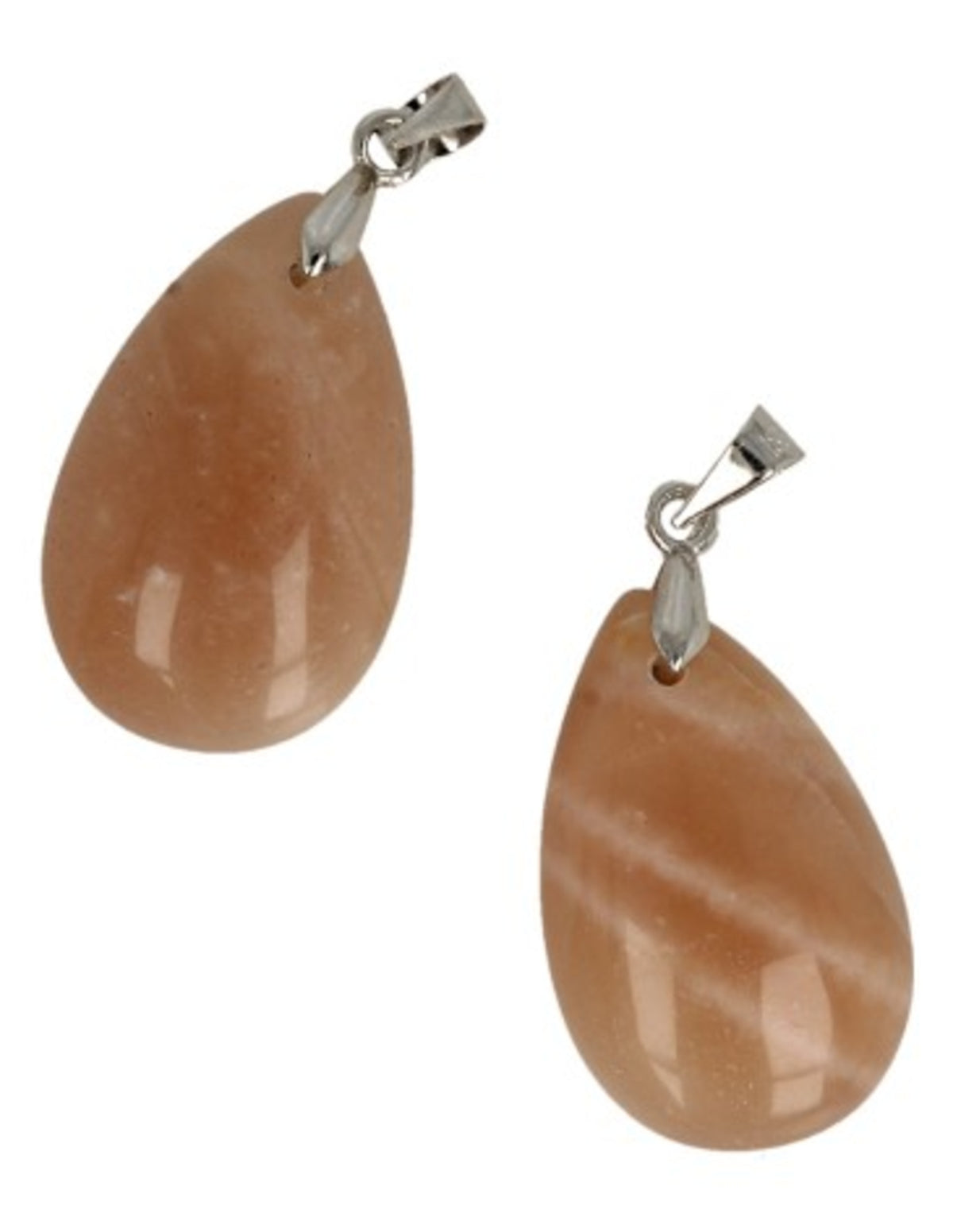The drop of Maansteen oranje - hanger