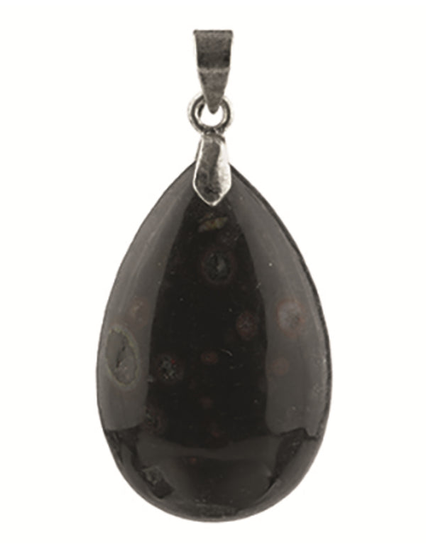 Onyx hanger druppelvorm