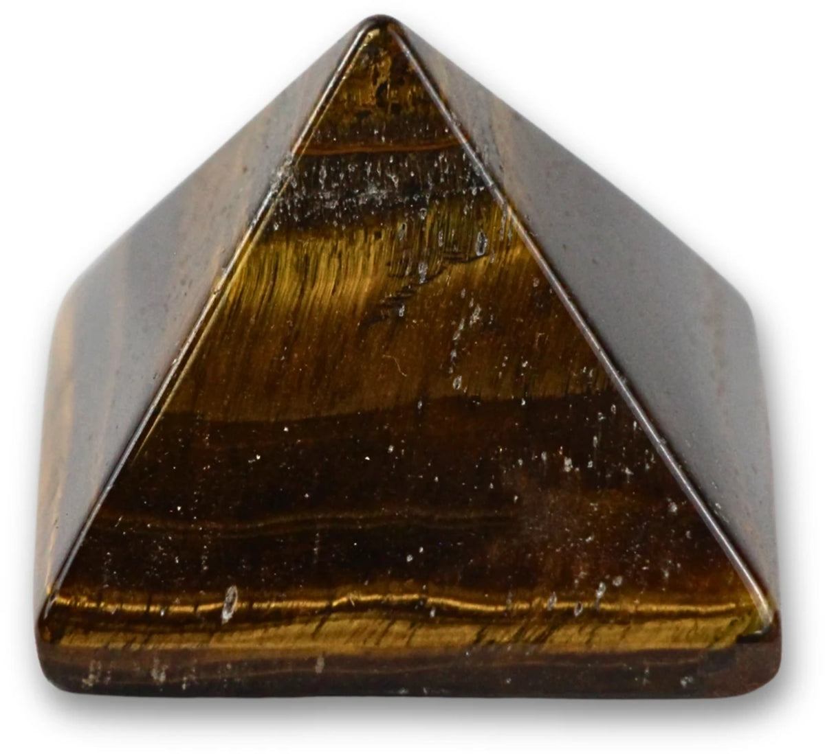 Tijgeroog 35 mm edelsteen piramide