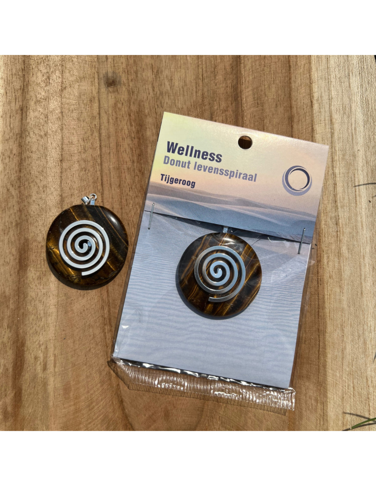 Tijgeroog donut levensspiraal