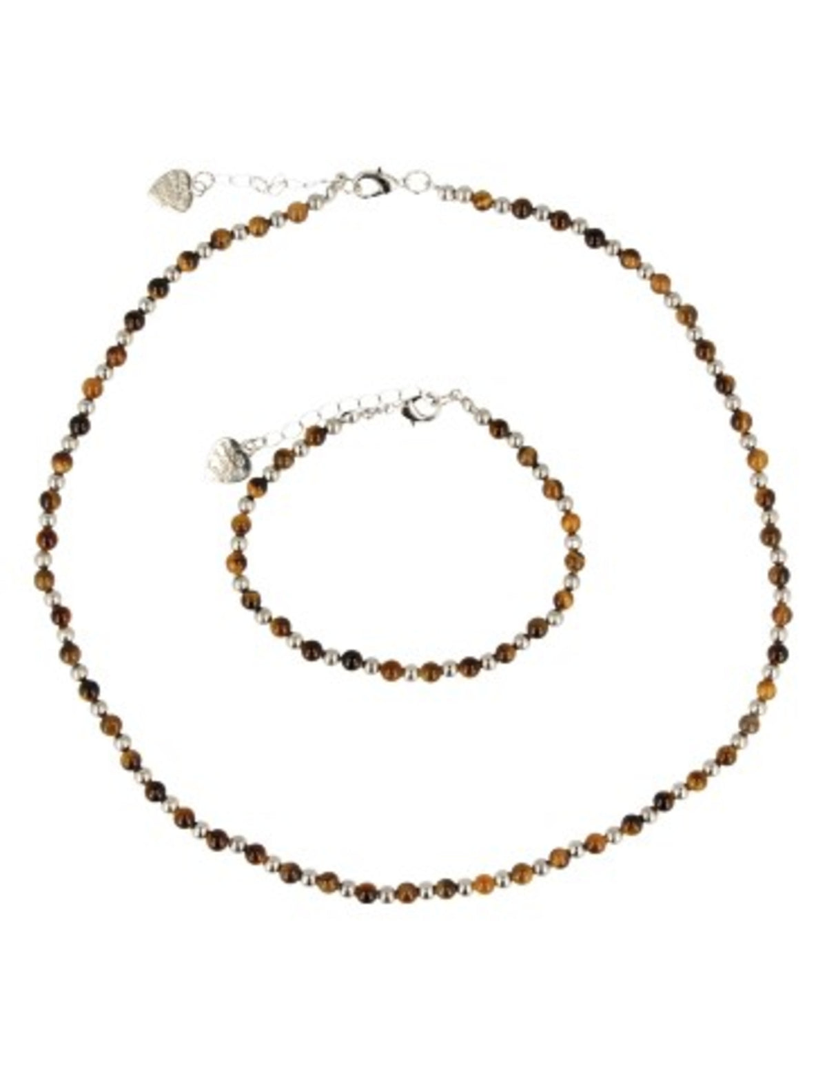 Tijgeroog Ibiza love armband