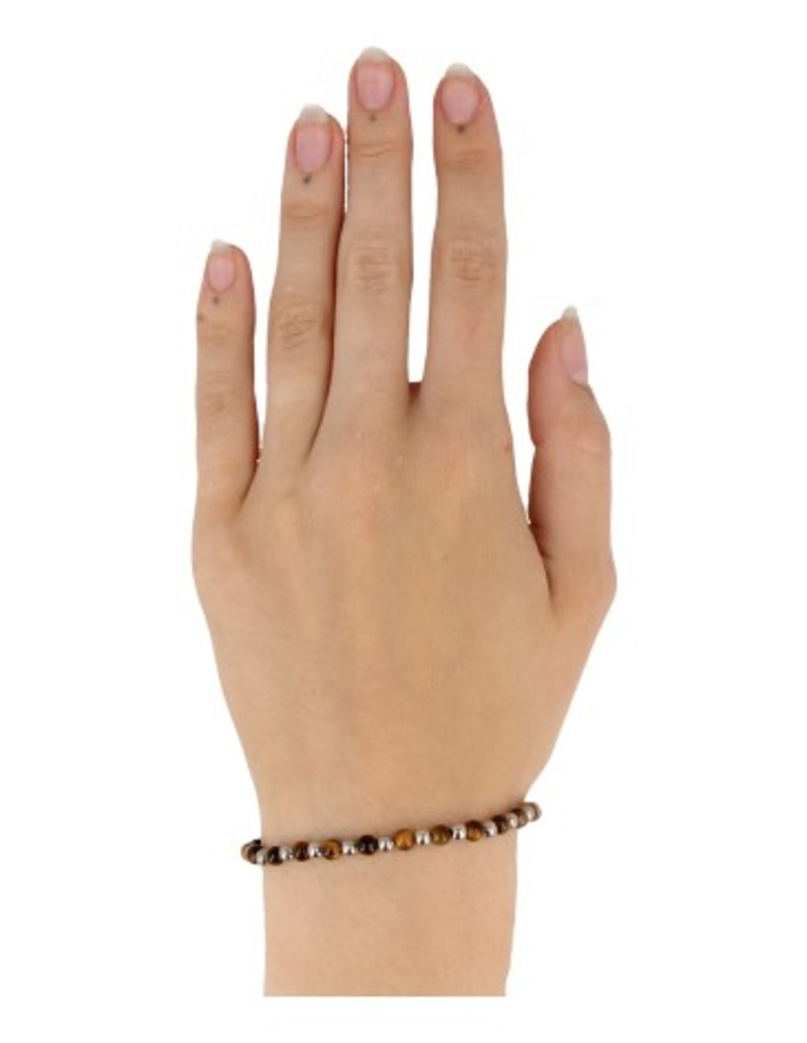 Tijgeroog Ibiza love armband