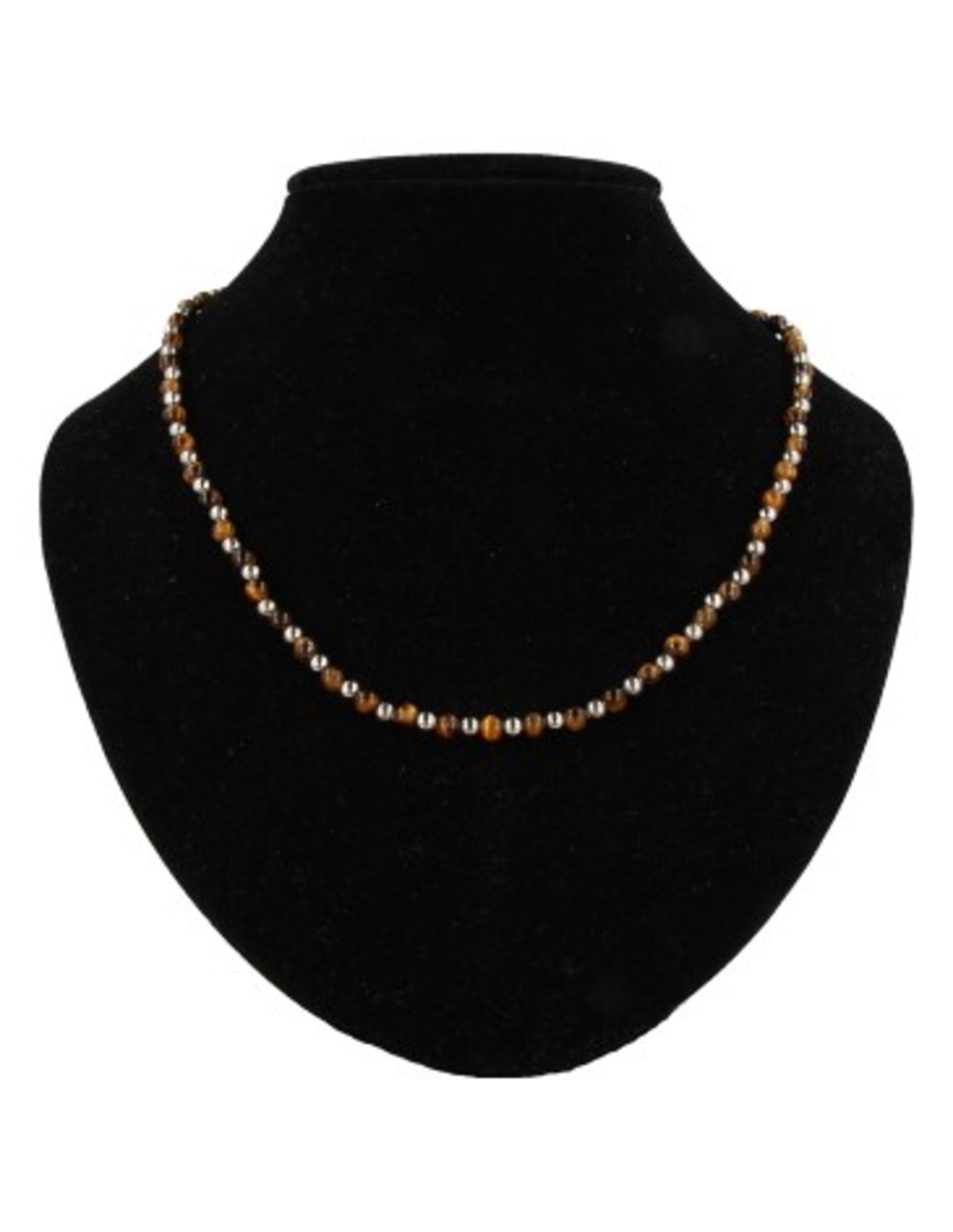 Tijgeroog Ibiza love ketting