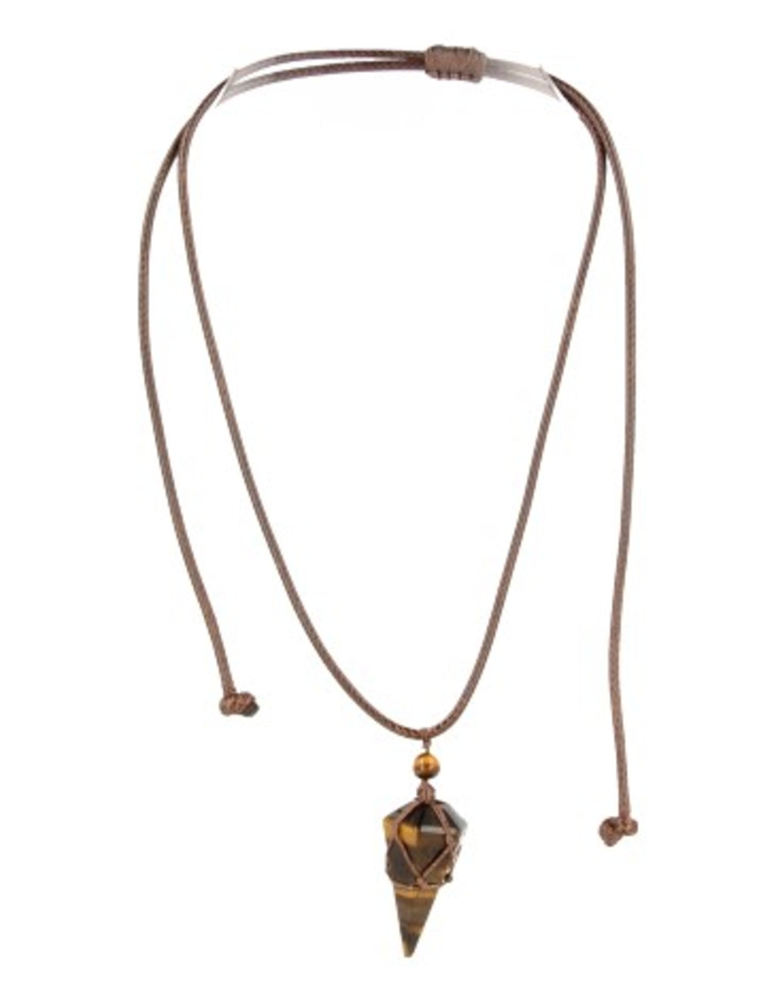 Tijgeroog ketting mannen cone