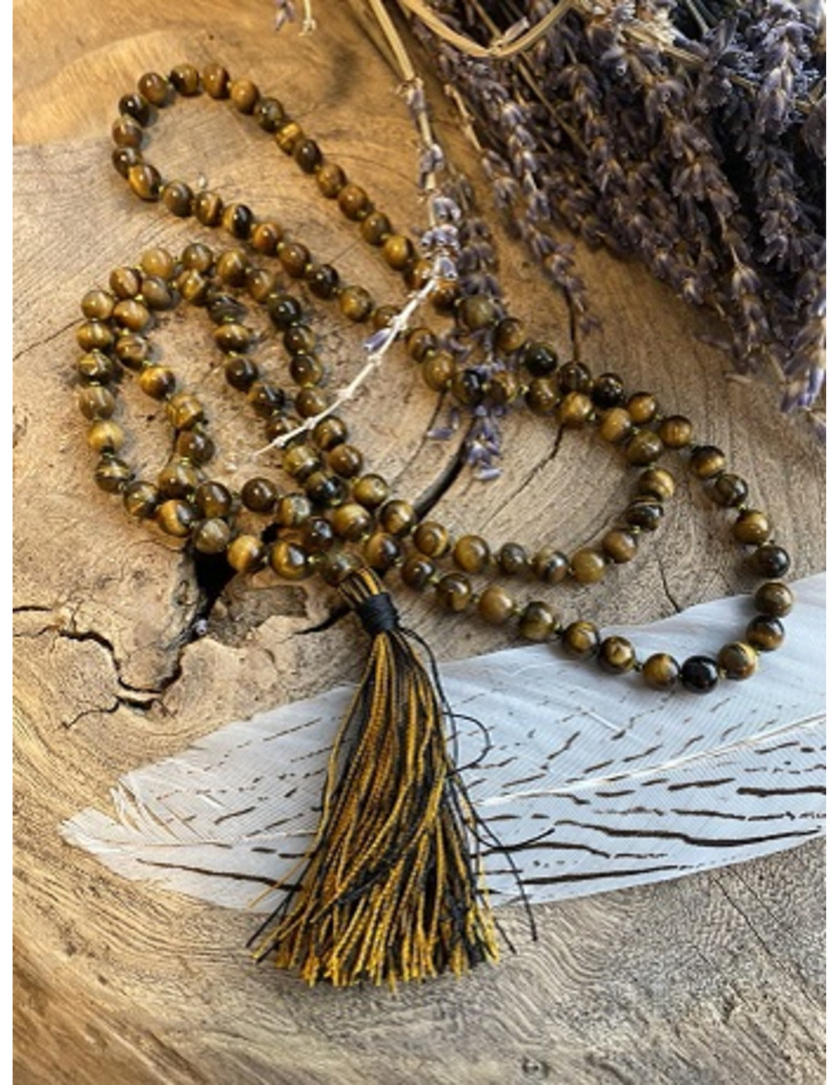Tijgeroog mala ketting