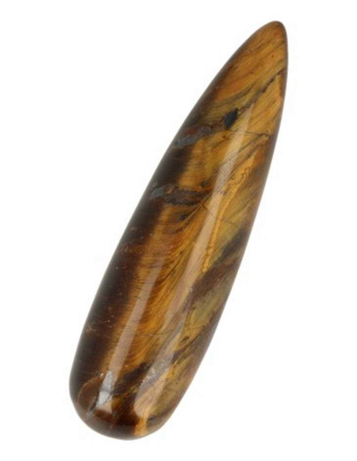 Tijgeroog massage griffel 7,5 cm