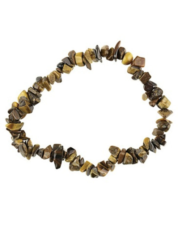 Tijgeroog edelsteen splitarmband