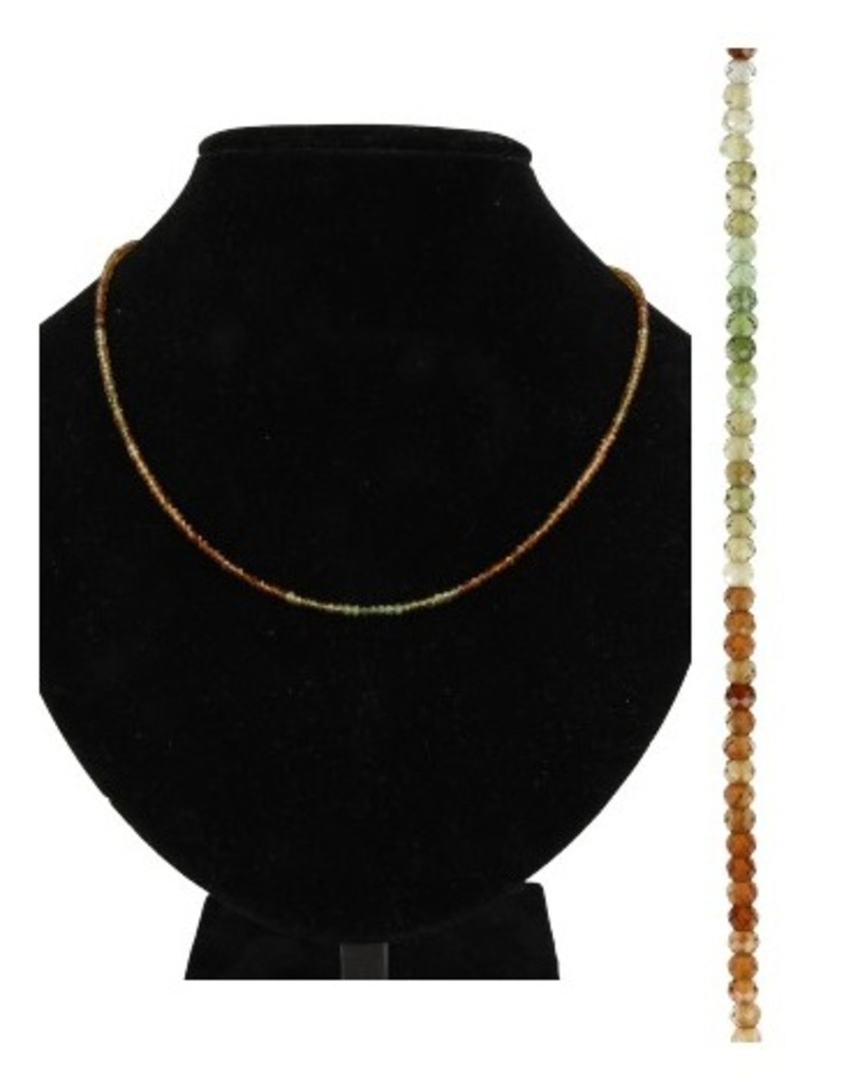 Toermalijn oranje summer vibes ketting